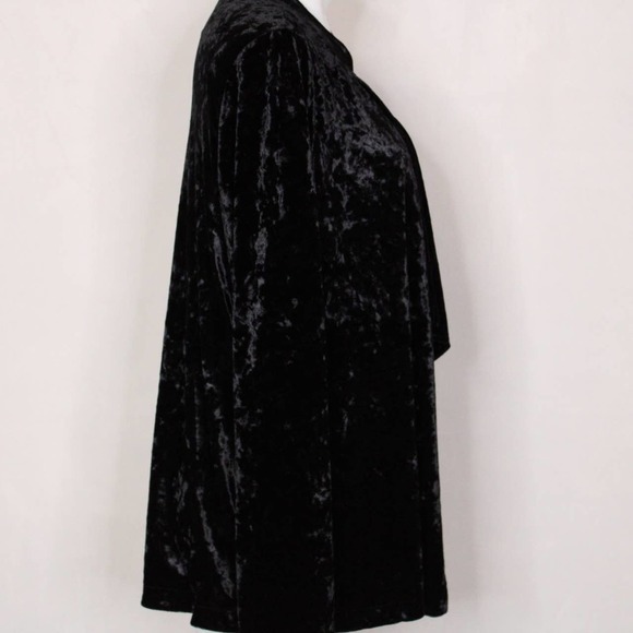 NWT Bobeau Velvet Open Cardigan Sweater - Picture 4 of 9